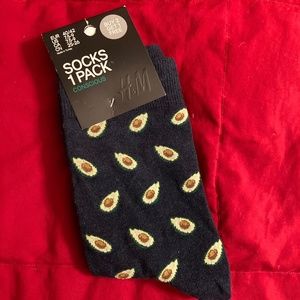 NWT H&M Avocado Socks